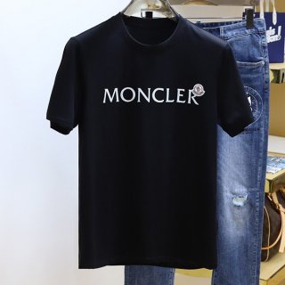 モンクレール 偽物 シンプル◇ピュアコットン素材 Tシャツ moc36431