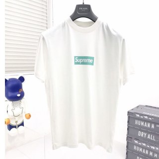 【日本未発売】シュプリーム ティファニー tシャツ 偽物 ボックス ロゴ "ホワイト" SUP-FW21-269