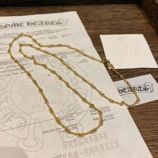 【大特価】クロムハーツ Twist Chain 22K 偽物 Gold 20inch Kuq42192