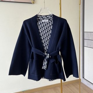 お気に入りディオール◇ベルト付き KIMONO ジャケット 偽物◇リバーシブル des91145