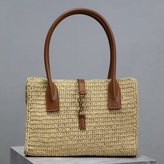 人気急上昇サンローラン n級品 Panier ラフィア トートバッグ Sas92640