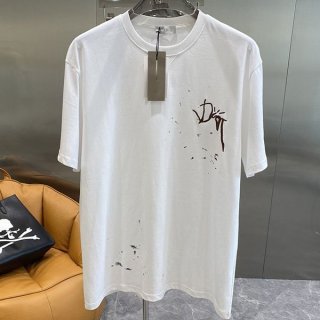 稀少 ディオール★Travis Scottコラボ 偽物 オーバーサイズ Tシャツ del71861