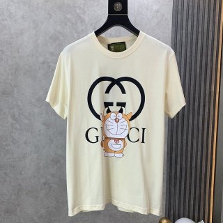 大人気!!新色 ドラえもんx グッチ コピー オーバーサイズ Tシャツ gua20251