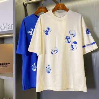 超人気 バーバリー ローズ Tシャツ 偽物 レギュラーフィット 8081394