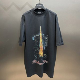 送料無料 バレンシアガ GINZA SERIES Tシャツドレス bay28259