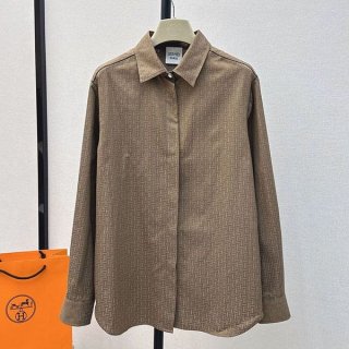 確保済み エルメス モチーフ メンズライク シャツ erh93401