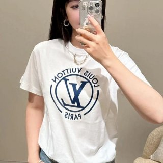 大人気!ルイヴィトン フロック Tシャツ スーパーコピー 1AFTTZ