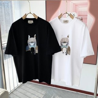 秋冬大セールエルメス パチモン カプセルスポーツ カットソーＴシャツ 2色 ery00411