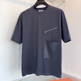 ギフトに最適エルメス Tシャツ シャドーポケット パロディ ery32746