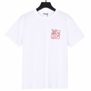 ブティックロエベ エンブロイダリー アナグラム Tシャツ loo96820