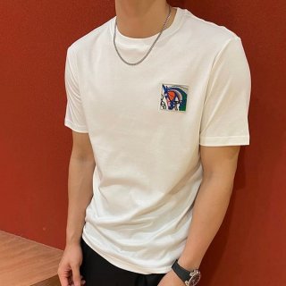 世界中で大人気エルメス Canoe ロゴTシャツ スーパーコピー erj54361