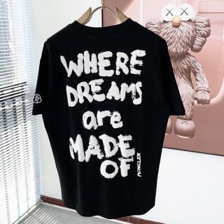 絶対欲しい！モンクレール スーパーコピー ロゴプリント半袖Tシャツ mot71250