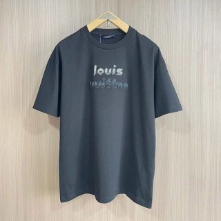 高品質 ルイヴィトン レインボープリンテッドTシャツ コピー vuz08277