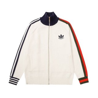 高品質 adidasX グッチ コットンジャージー ジップジャケット gul63235