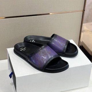 ベルルッティ エギオ サンダル コピー Stamp Leather Sandal bej44198