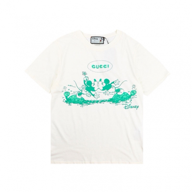 ☆超人気☆グッチ コットン Tシャツ コピー 半袖 ロゴ gup75443