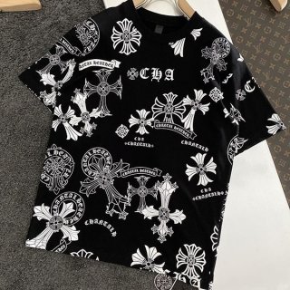 大人気!!新色すぐ届く★クロムハーツ スーパーコピー メンズ Tシャツ ホースシュー Kui73278