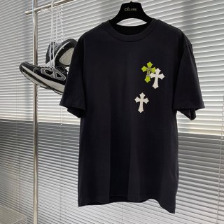 クロムハーツ セメタリークロスロゴTシャツ コピー Kui88804