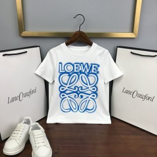 新作で超限定ロエベ Tシャツ 偽物 半袖 コットン lop95579