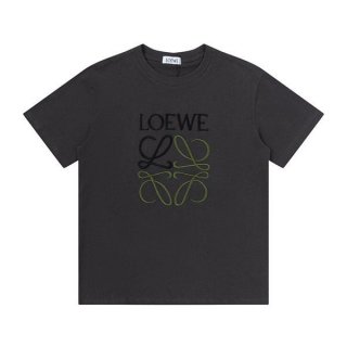 素敵な ロエベ アナグラム クラフト Tシャツ 偽物 コットン lor11063