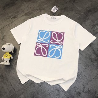 絶対欲しい！可愛いロエベ アナグラム Tシャツ 偽物 lom72020