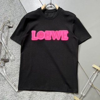 最新でオシャレ☆ロエベ★アナグラムバイカラーコットンTシャツ コピー★ lou89139