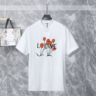 送料込新作☆ロエベ ハーバリウム コットン Tシャツ コピー H800Y22X13