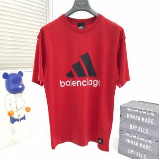 争奪戦 コラボ★バレンシアガ×アディダス Tシャツ オーバーサイズ bae78909