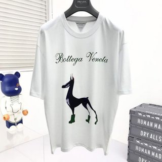 最安値挑戦 ボッテガヴェネタ ウォッシュドコットンジャージー コピーTシャツ boy23393