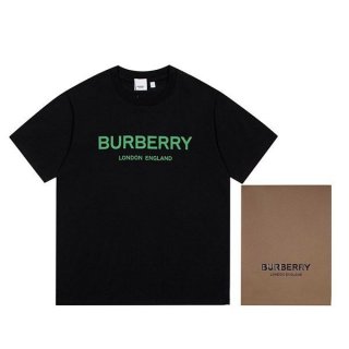 ☆超人気☆バーバリー Tシャツ スーパーコピー クルーネック 半袖 ロゴ Bar88485