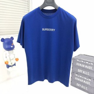 人気急上昇バーバリー Tシャツ コピー クルーネック 半袖 ロゴ Baw12575