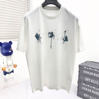 一目惚れオフホワイト 偽物 グラフィティ アローロゴTシャツ ofm22528