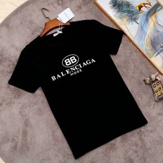 ★日本!!人気！バレンシアガ ロゴプリント Tシャツ 偽物 クルーネック bab53307