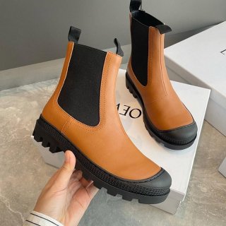 世界中で大人気ロエベ ブーツ 偽物 CHELSEA BOOT カーフ サイドゴアブーツ loh33544