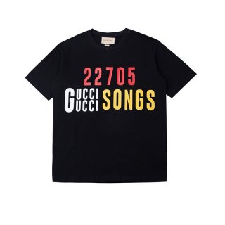 完売必至 【グッチ】100周年 限定コレクション コットン Tシャツ コピー gut73326