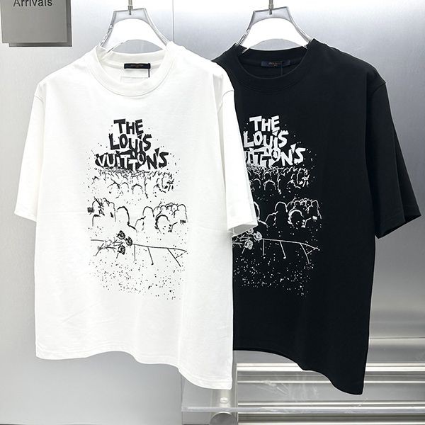 定番ルイヴィトン ブランドロゴ Tシャツ 偽物 2色 vui43483