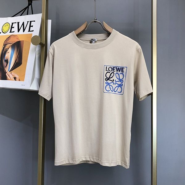 ☆超人気☆ロエベ アナグラム フェイクポケット Tシャツ 偽物 H526Y22X25